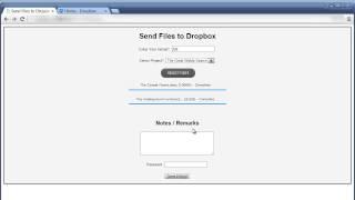 Dropbox Uploader Zoom Demo