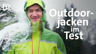 Schutz vor Wind und Regen: Outdoorjacken im Test | Gut zu wissen | BR | Test