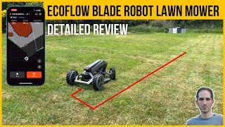 EcoFlow Blade Robotic Lawn Mower & Sweeper Full Review