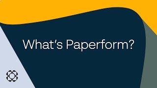 What's Paperform?