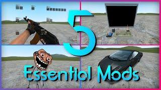 5 ESSENTIAL Mods You Need In Garry's Mod