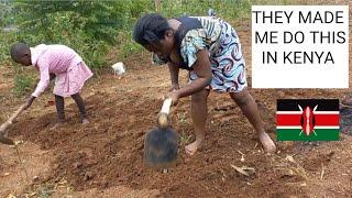 LIFE OF A NIGERIAN GIRL LIVING IN A KENYAN VILLAGE.African village life//typical morning routine.
