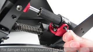 How to install the Fanatec CS Pedals V3 Inverted Damper Kit