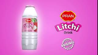 PRAN Litchi Drink | Refresh Your Feelings | Taste of Real Litchi