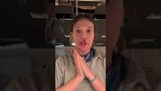 Millie Bobby Brown on Stranger Things Season 5 Sets