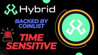 Time Sensitive Hybrid Testnet backed by Coinlist | No Investment | Hybot NFT Whitelisting Ends soon