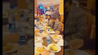 Farrukh Khokhar Dinner with Molana Tariq Jamil  #farkhkhokhar #molanatariqjameel #shotsvideo