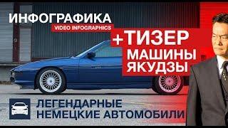 Легендарные немецкие автомобили | ТОП 31 | + ТИЗЕР "Машины Якудзы"