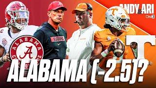 PICKING Alabama at Tennessee | Third Saturday in October with HUGE CFP Impact | Crimson Tide vs Vols