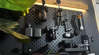 IKEA Pegboard: The Ultimate Camera Gear Organizing Hack