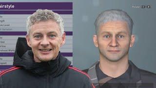 How to Create Ole Gunnar Solskjaer on PES 2016 or 2017 Patch 2022 | Pro Evolution Soccer / eFootball