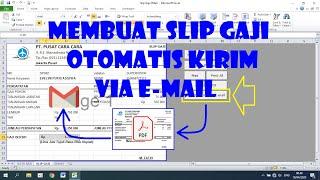 Cara Membuat Slip Gaji yang Bisa Otomatis Dikirim Via Email