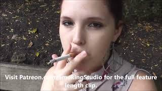 19yo Katie Starts Smoking & Becomes Dependent on Cigarettes!