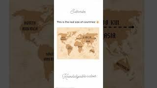 Ever wondered about the accuracy of world maps? #mapaccuracy #cartography #geography #worldmap