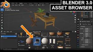 Blender 3.0 - Asset Browser erklärt | Tutorial Deutsch