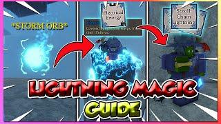 Rune Slayer How To Get Lightning Magic Fast + Full Guide!