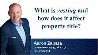 What is Property Vesting and How Does it Affect Property Title?