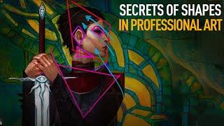 Secrets of Shapes in Professional Art