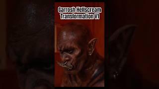 Garrosh Hellscream V1 #shorts #worldofwarcraft #warcraft #forthehorde #prosthetics #cosplay