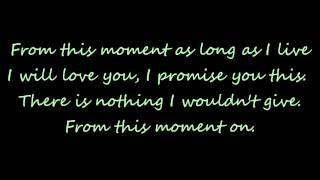 From This Moment On lyrics - Shania Twain ft. Bryan White