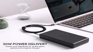 Обзор и тест Power Bank AUKEY 30000 мАч (PB-Y7)/ Review and test PowerBank AUKEY 30000 mAh