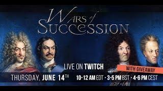 Wars of Succession - Stream with Agrippa Maxentius June 15th