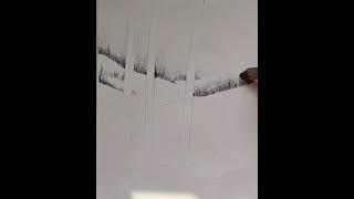 How to Draw a beautiful landscape | #DrawingTV