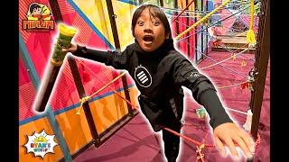 Ryan's Ninja Obstacle Challenge!