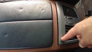 BMW 7 E65 66 как снять центральный бардачек