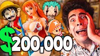 GASTÉ 200 MIL pesos en COSAS de ONE PIECE