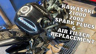 Kawasaki Z1000 Spark Plugs Replacement