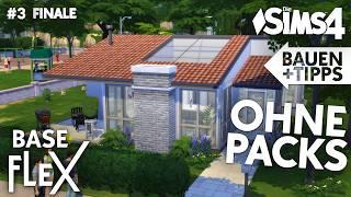 FLEXIBLES Die Sims 4 Haus bauen ohne Packs | Base Flex #3: Einrichten (deutsch)