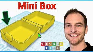 How To Make: Mini Box Using Tinkercad For 3D Printing - Tinker Time