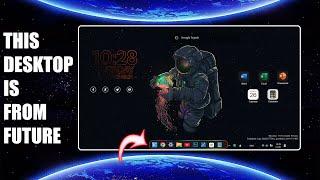 Astronaut in space desktop theme | Best Desktop customization video for Windows 11 @Tremendous95