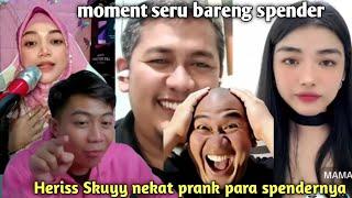 MOMENT HERISS SKUYY NGEPRANK PARA SPENDER || prank || reaction || VIRALLLL || lucu