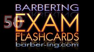 50 Q and A Flashcards for Barber Students