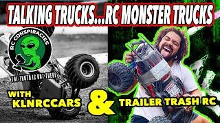  Talking RC Monster Trucks w/ KLNRCCARS and TRAILER TRASH RC