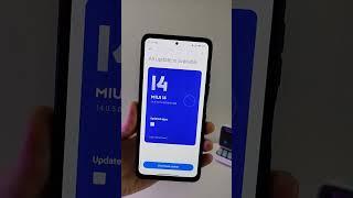 New update MIUI 14.0.5.0 Global Android 13 Xiaomi