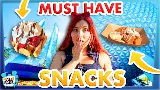 The MUST DO Snacks of EPCOT