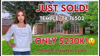 RE 53 | Only $230k Resale Home in Temple, Texas