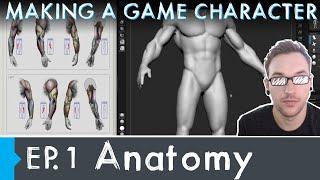 Making a Game Character: Episode 1 - Anatomy Basemesh