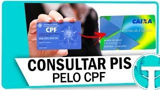 Como consultar o número do PIS pelo CPF na internet!