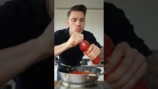Cherry Tomaten Hähnchen Pasta