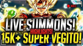 FINAL MIGHTY ULTRA SUPER VEGITO SUMMONS! LEGENDARY MOMENTS YOU CAN'T MAKE UP! | Dragon Ball Legends