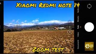 Xiaomi Redmi Note 14 5G zoom test | From 1X to 20X • 108Mpx | test Camera