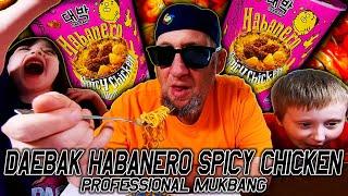 Daebak Habanero Spicy Chicken Professional Spicy Noodle Mukbang