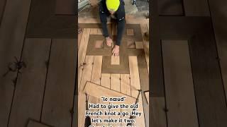 Decking Inlay (French Knot) #decking #inlay #building