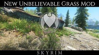 NEW UNBELIEVABLE GRASS 2 REDUX MOD | Skyrim LE Photorealistic ENB Graphics