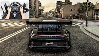 Porsche 911 GT3 RS | The Crew Motorfest | Steering Wheel Gameplay