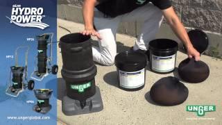 Unger nLite HydroPower Pure Water Cleaning: Resin Replacement Instructions